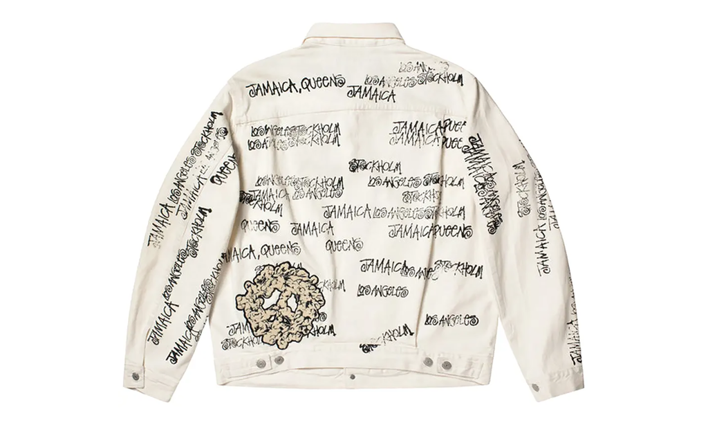 Stussy x Denim Tears x Our Legacy TTL Denim Jacket "White" DT196