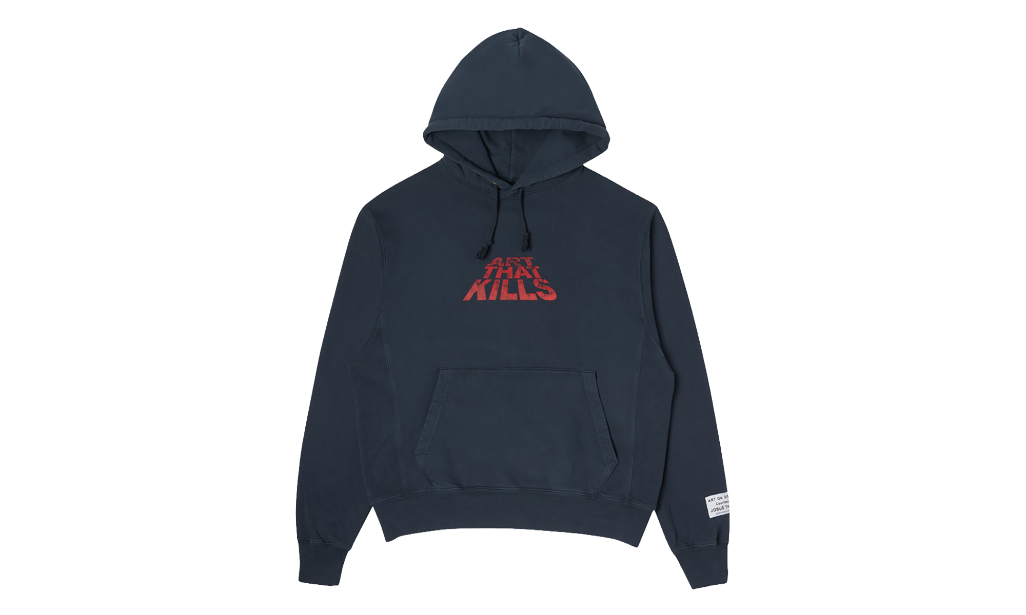 ATK Stacked Logo Hoodie "Navy" GD086