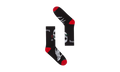 Skull & Roses Socks "Black / Red" 86G8BU5A