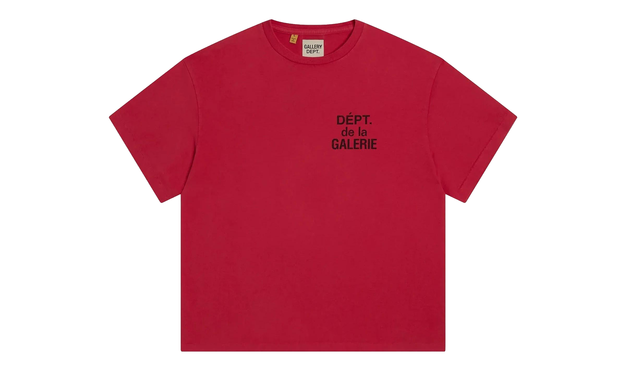 French T-Shirt "Red / Black" GD043
