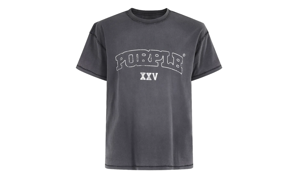 Textured Inside Out Tee "Black" P101 TBSO425