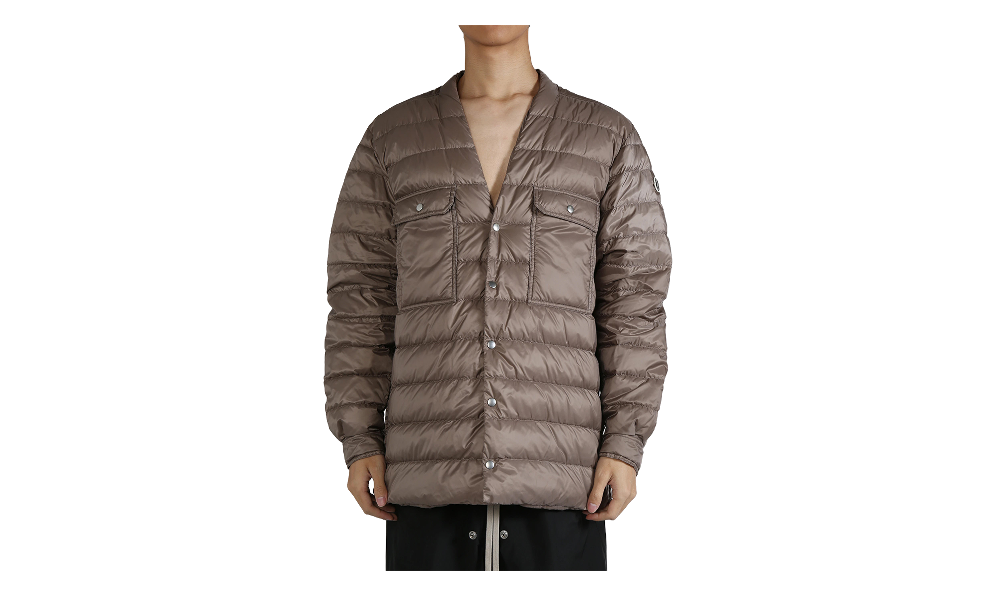 Rick Owens Woven Outershirt "Dust" MON33