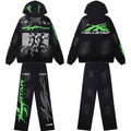 Hellstar Records Graphic Hoodie & Sweatpants Matching Set