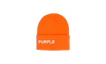 ACRYLIC CUFFED BEANIE "Orange" P921 ABNO423