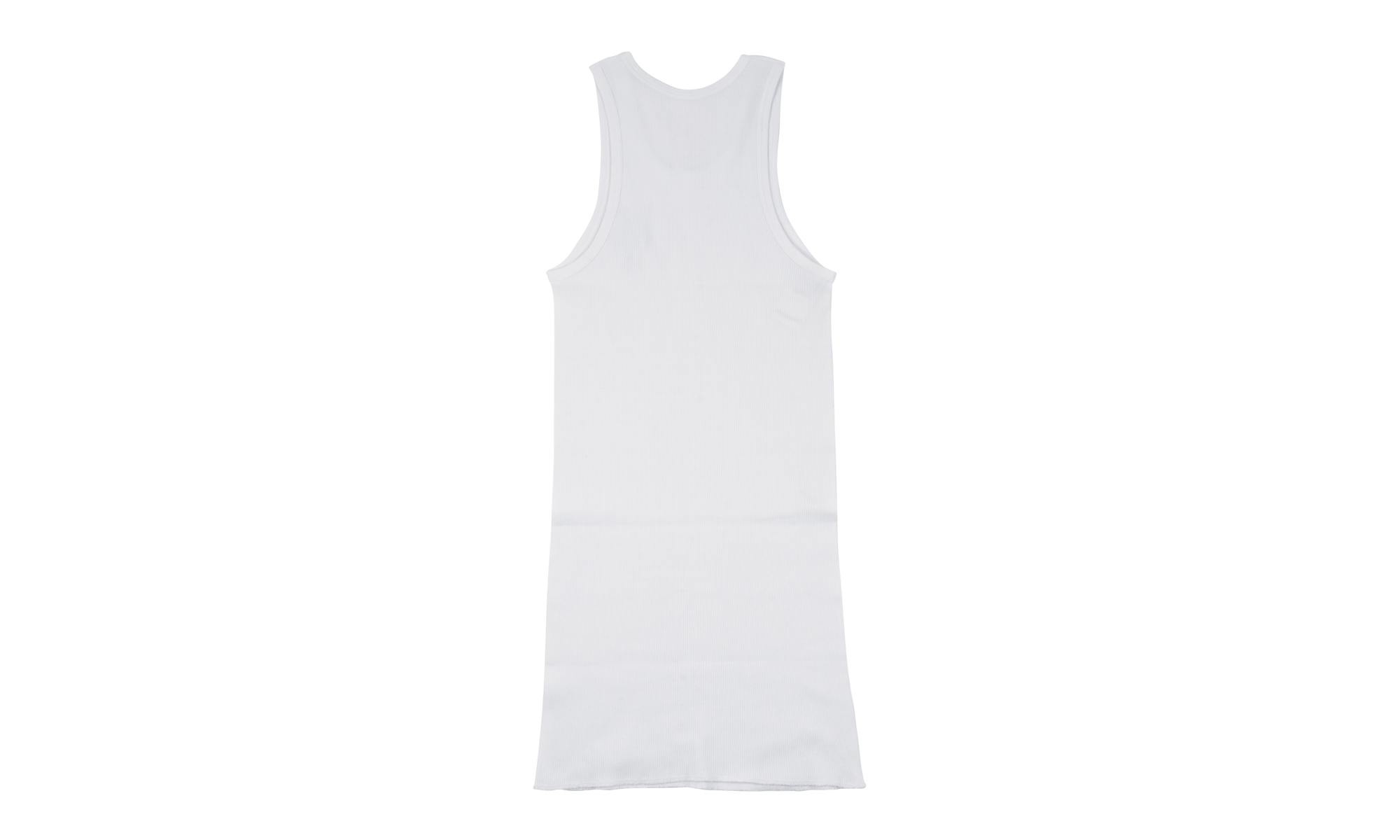 Art Basel Pink Crystal Cross Tank Top "White" CHRM0674