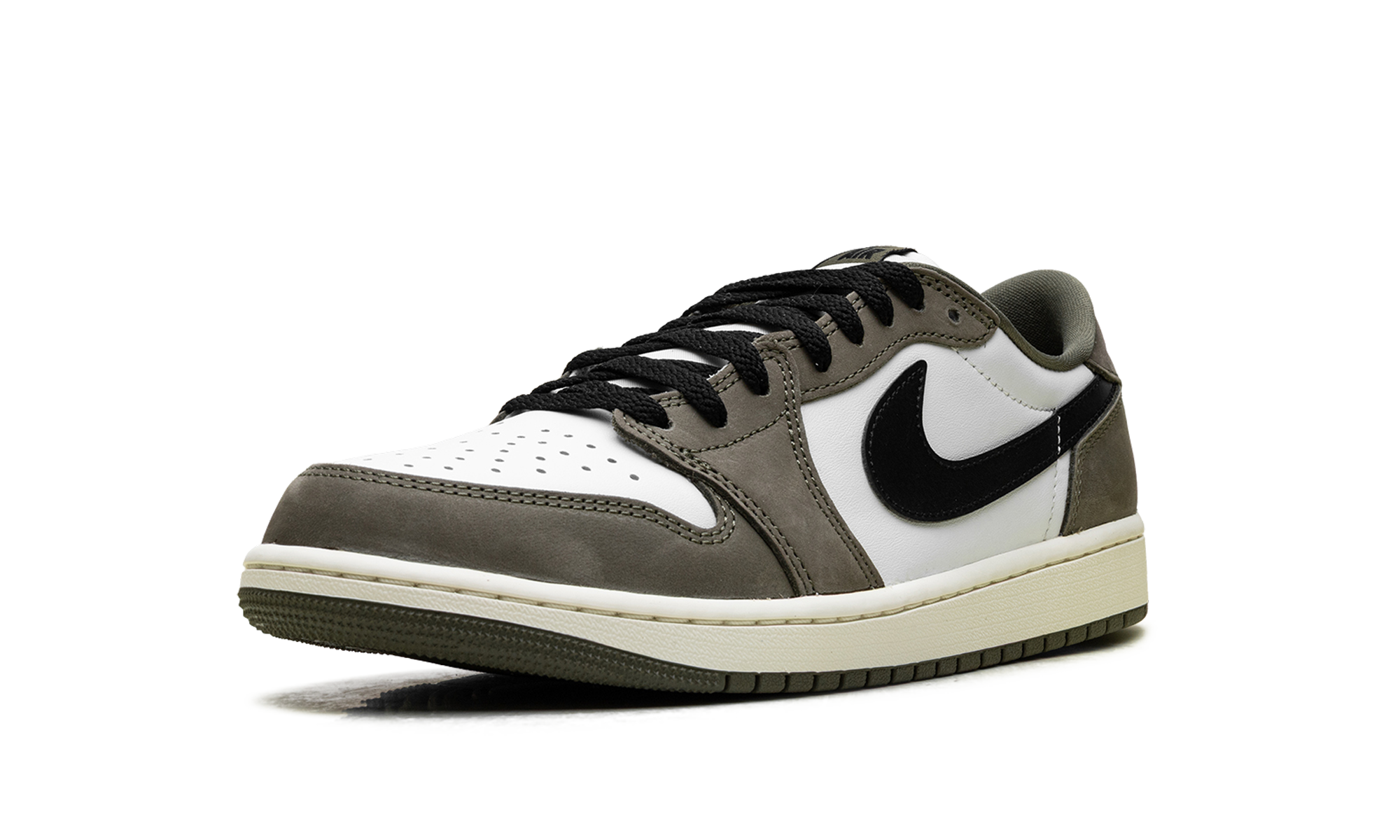 Air Jordan 1 Low "Medium Olive" 553558 200