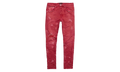 Hickory Stripe Overspray Jeans "Vintage Red" P001 HSRO222