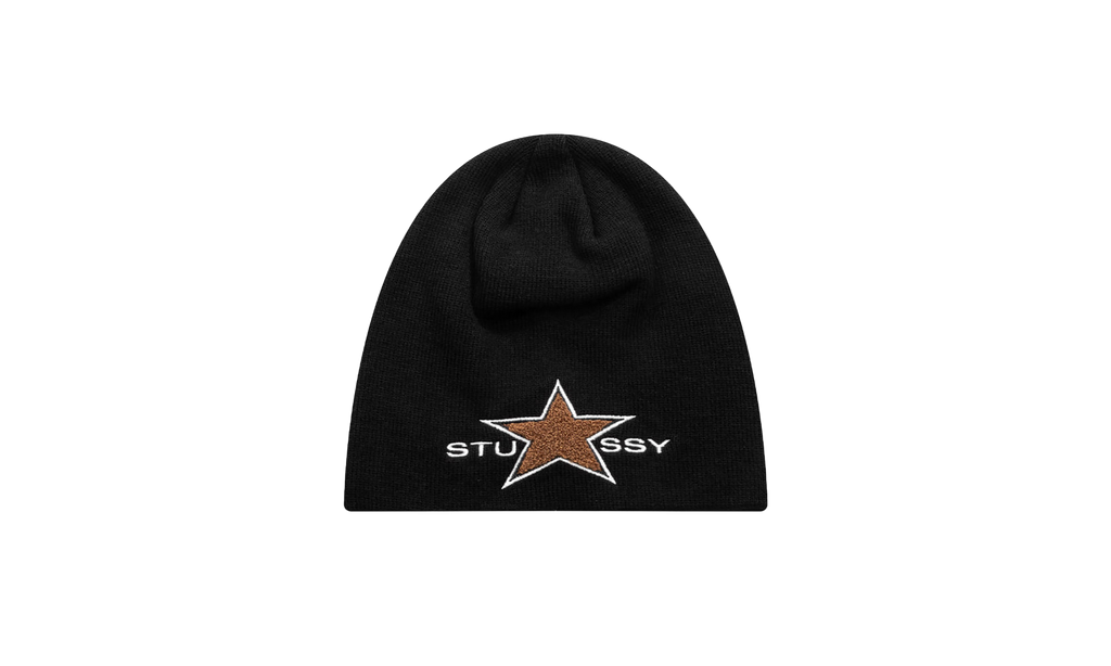 Skullcap Chenille "Black" STUS305