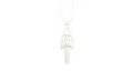 Silicone Dagger Necklace "White" CHRM0512