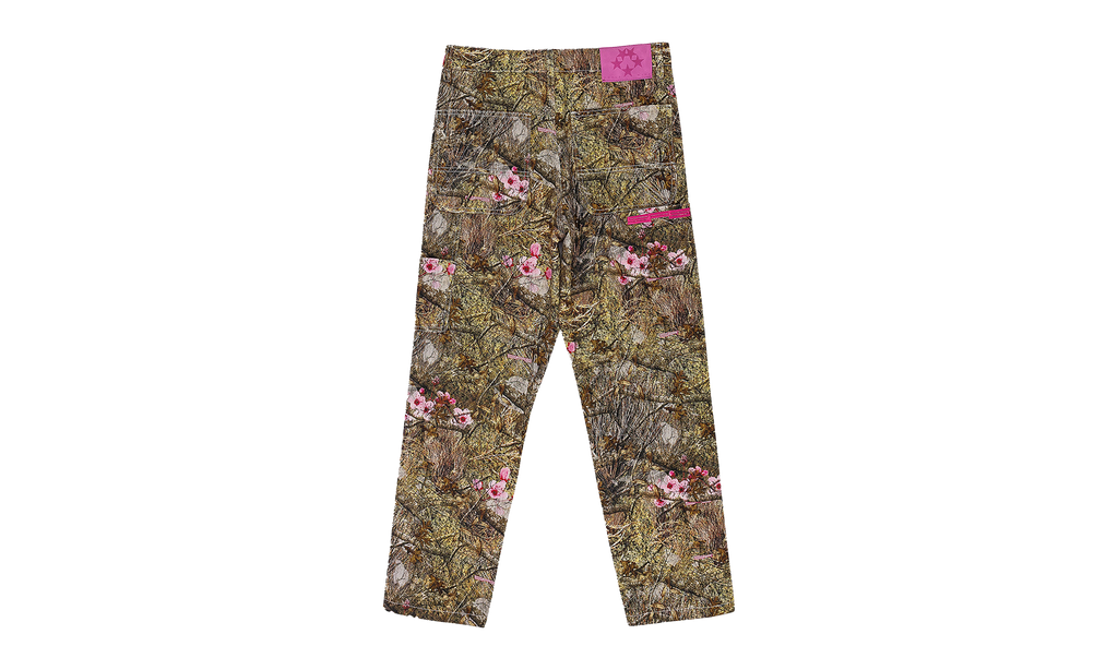 WORK STRAIGHT-FIT JEANS "Camo Real Tree" SP5der109