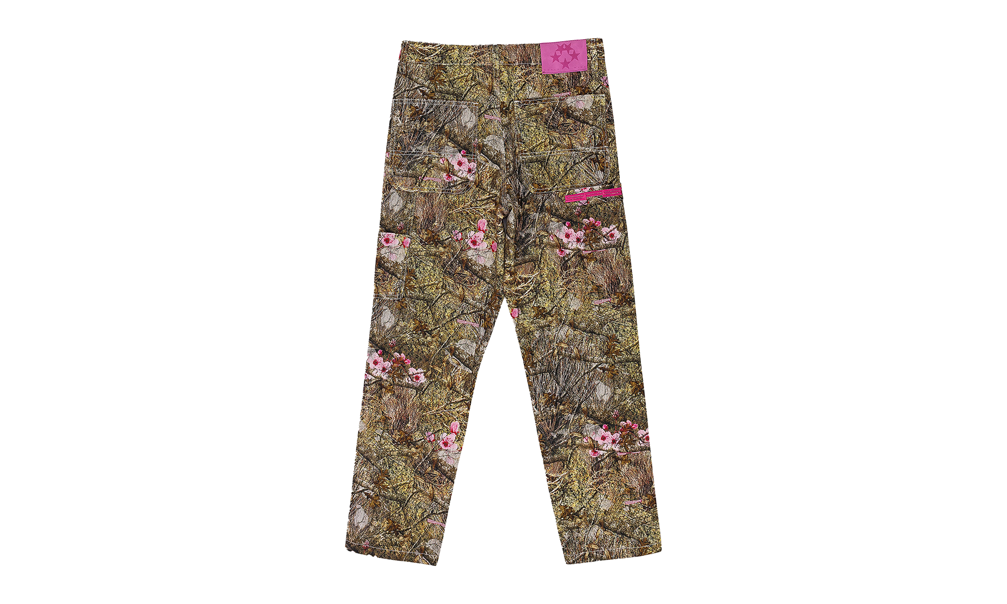 WORK STRAIGHT-FIT JEANS "Camo Real Tree" SP5der109