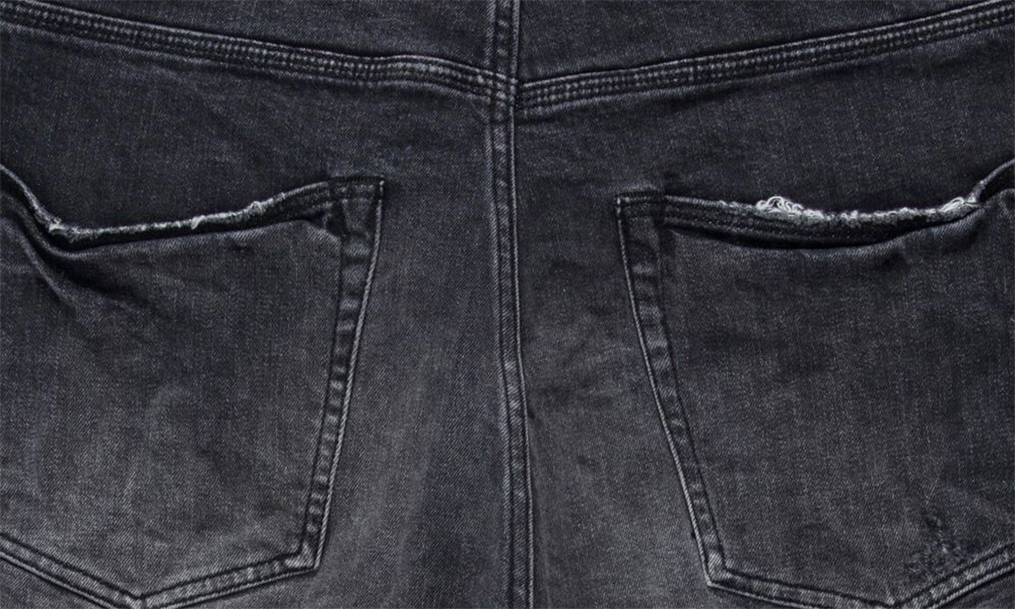 BLACK BLOWOUT RELAXED SHORTS "Black" P021 BBRH223