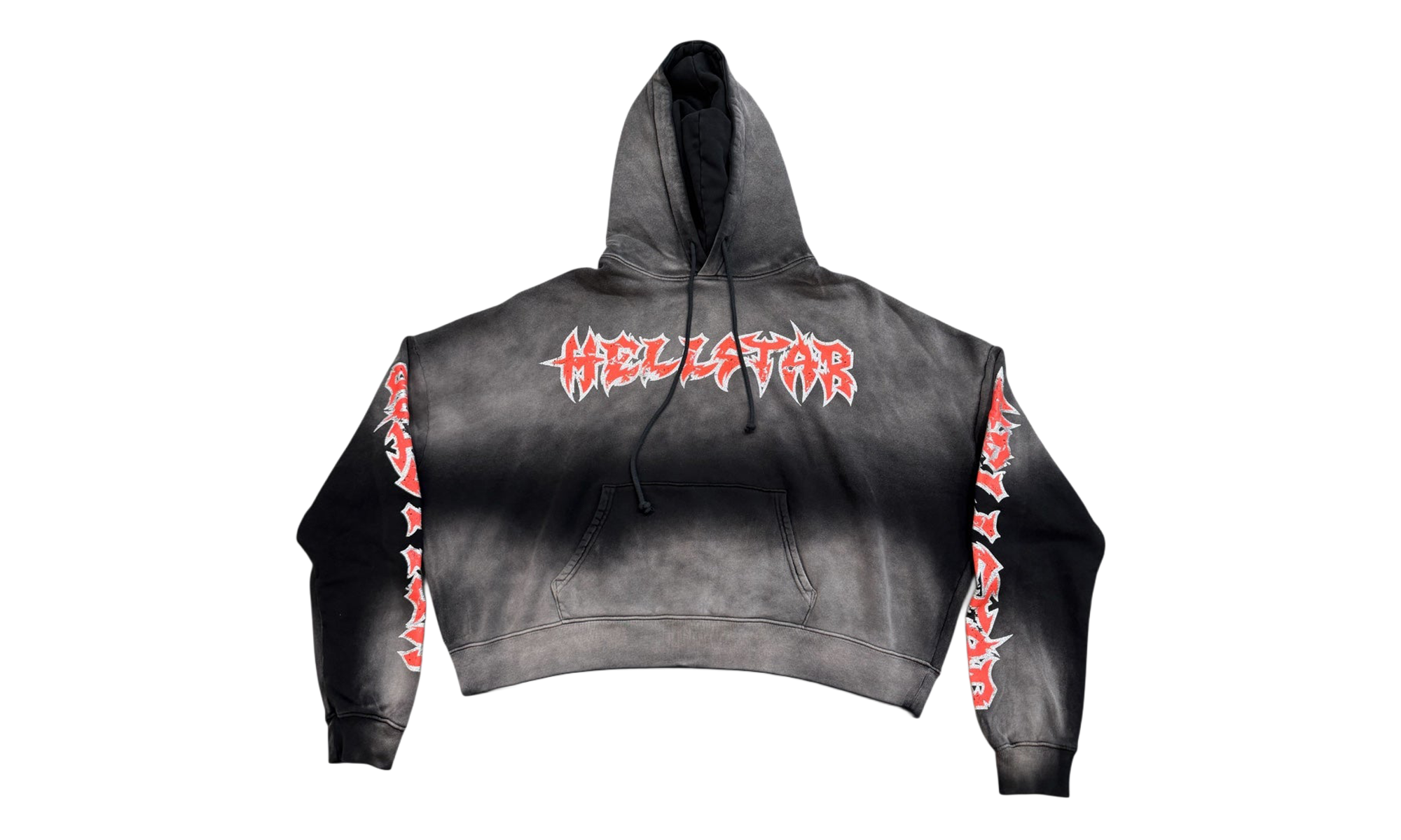 Stars Shine Graffiti Hoodie "Black / Red" HSR251