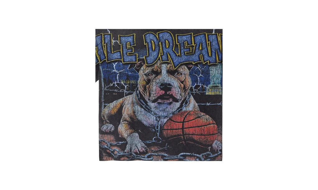 Guard Dog T-Shirt "Washed Black" 8DMJ67CB