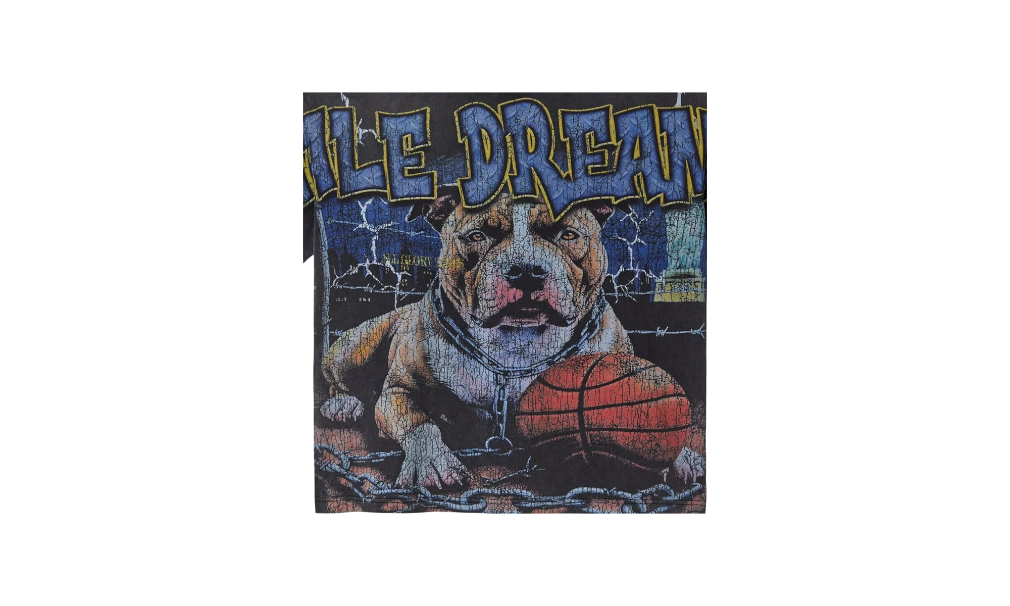 Guard Dog T-Shirt "Washed Black" 8DMJ67CB