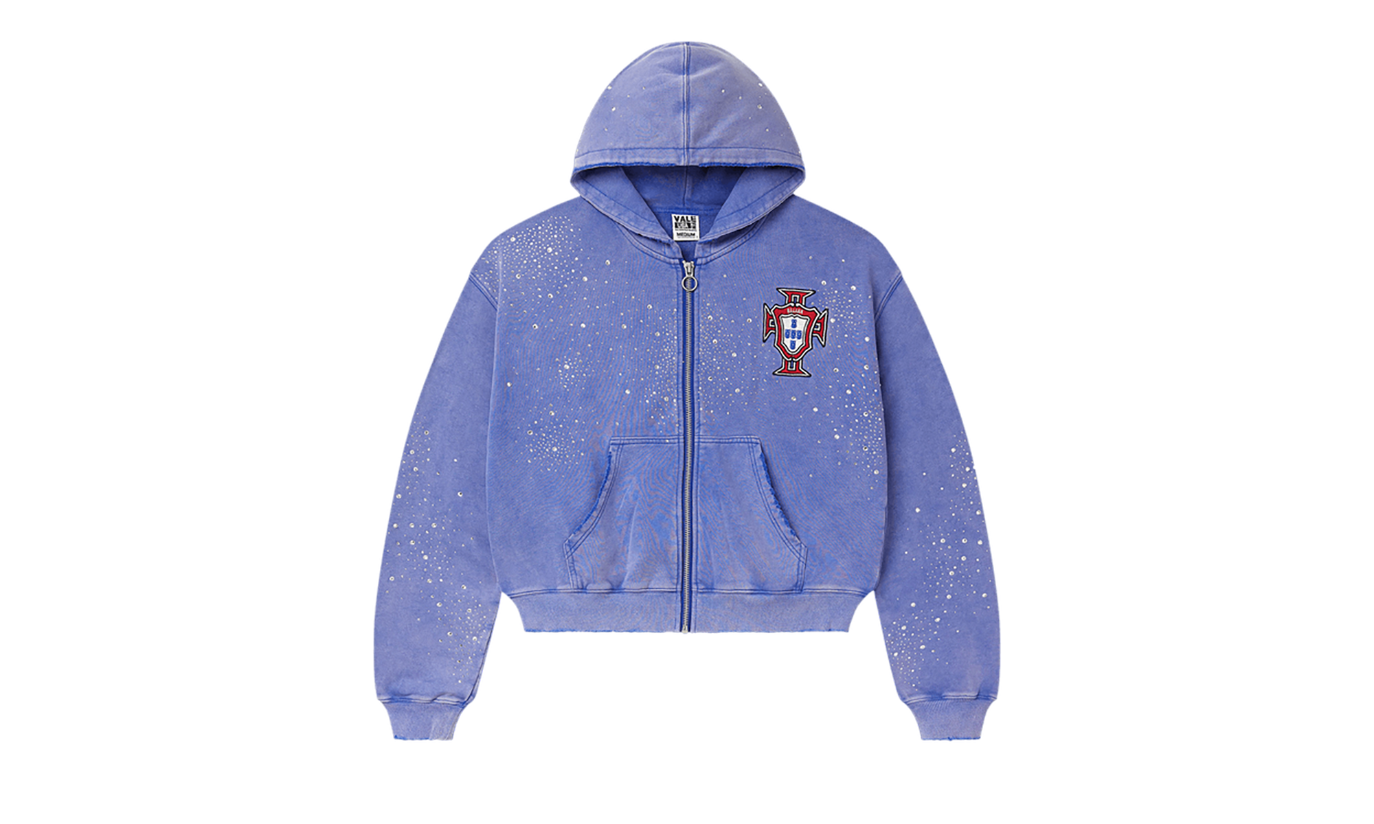 Sea Cluster Zip Up "Light Blue" VALE 08 007 SCZU BL