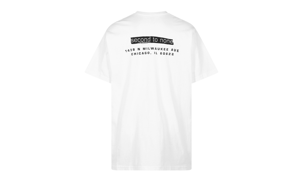 Chicago Box Logo Tee "White" SU100125