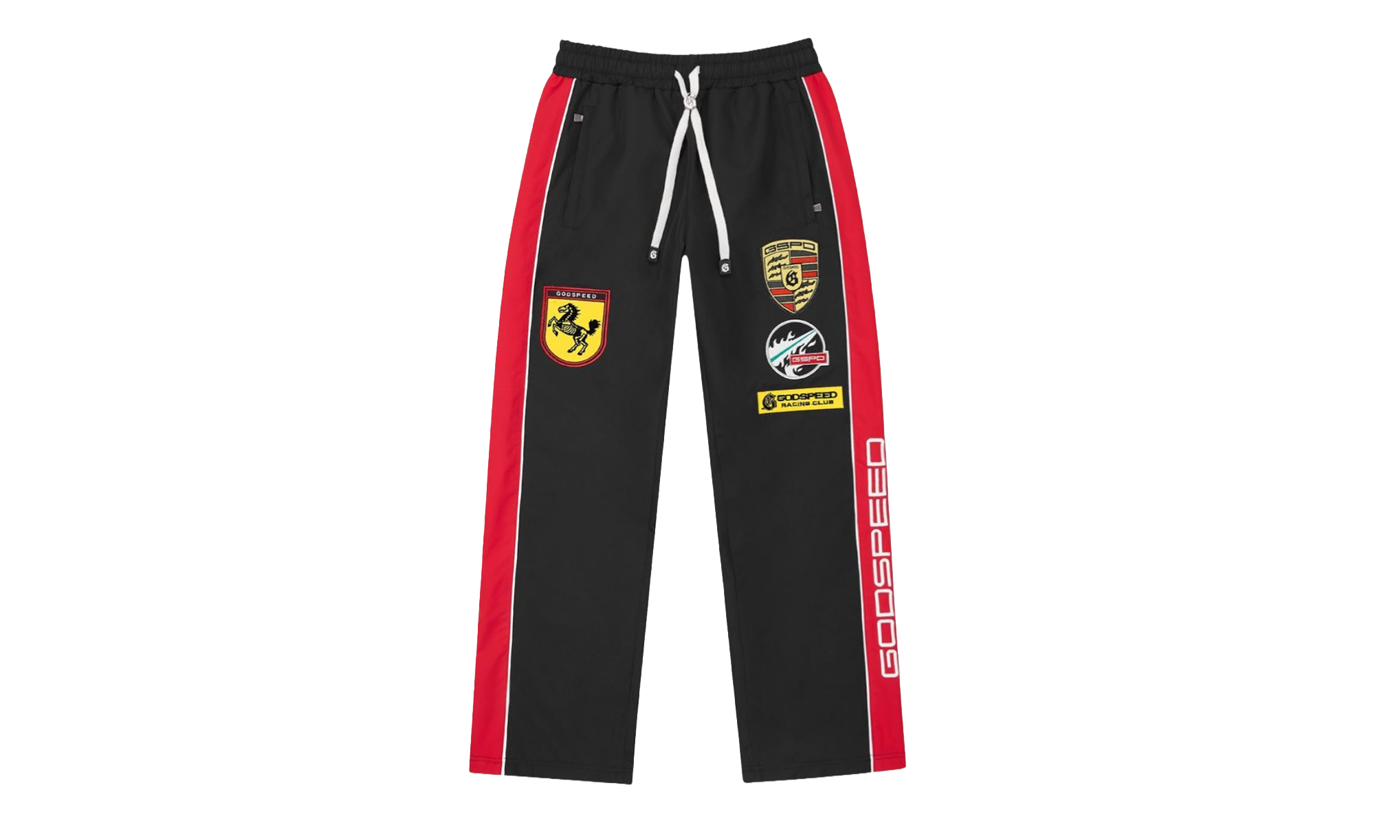GRC Track Pants "Black / Red" GS085