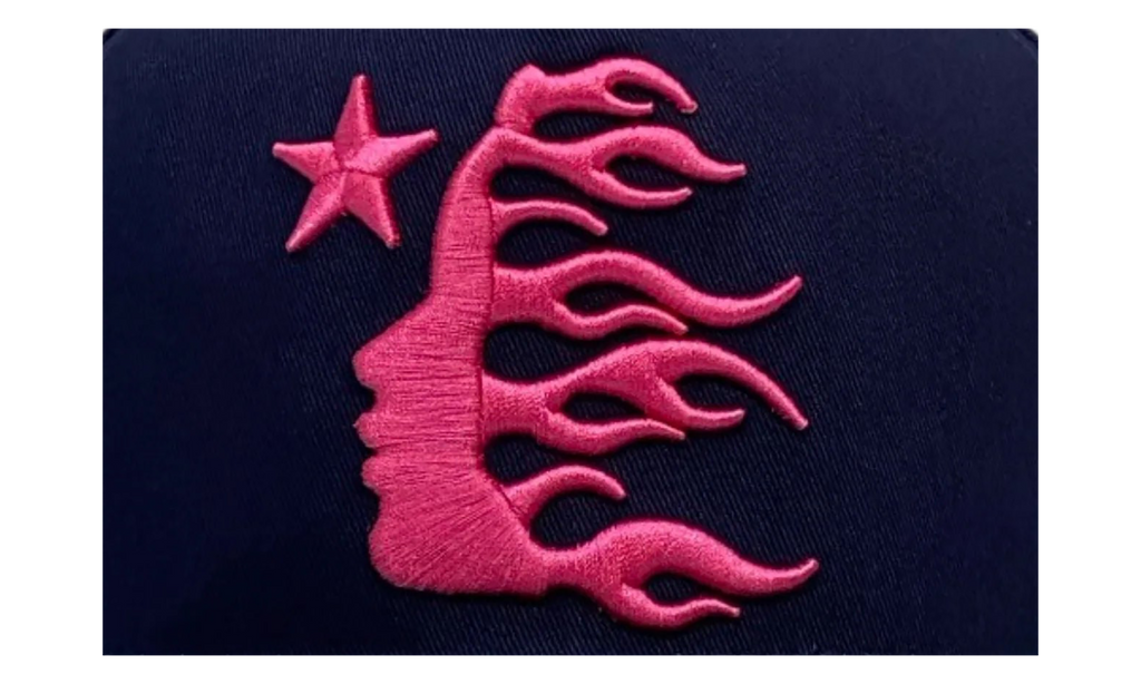 OG Logo Snapback Hat "Navy / Pink" HSR224