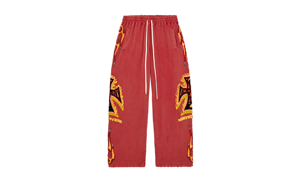 La Flare Sweatpants "Red" VALE 10 014 LFSR RD