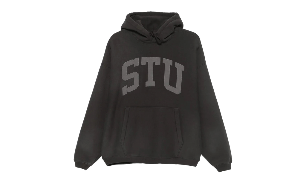 STU Applique Hoodie "BLACK" 118578 BLAC