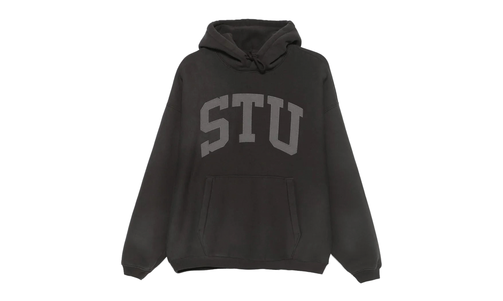 STU Applique Hoodie "BLACK" 118578 BLAC