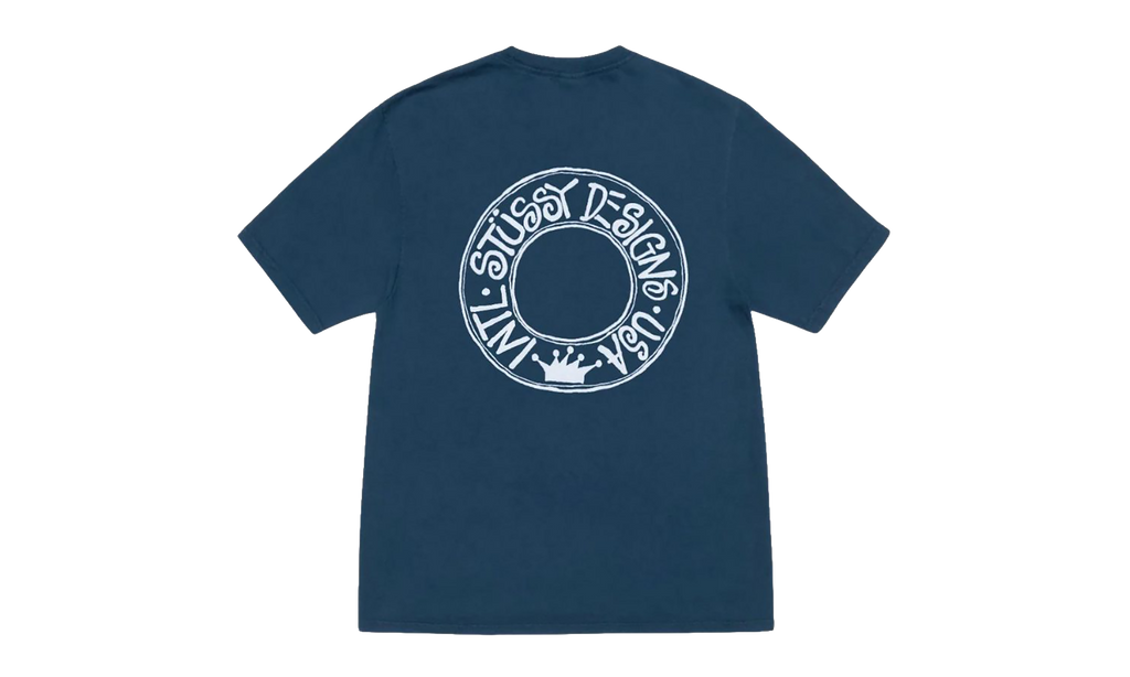 Buana Pigment Dyed Tee "Navy" STUS379