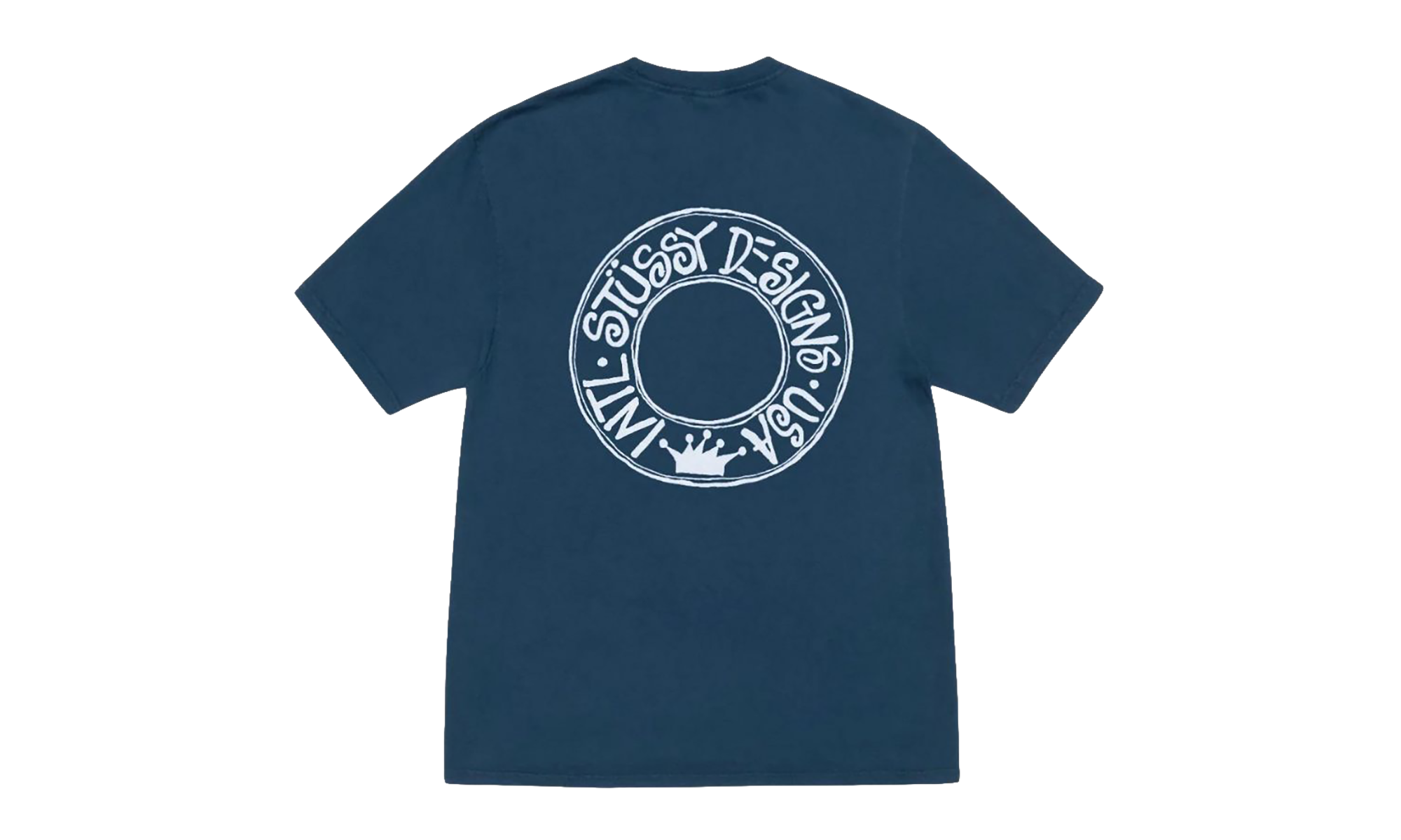Buana Pigment Dyed Tee "Navy" STUS379