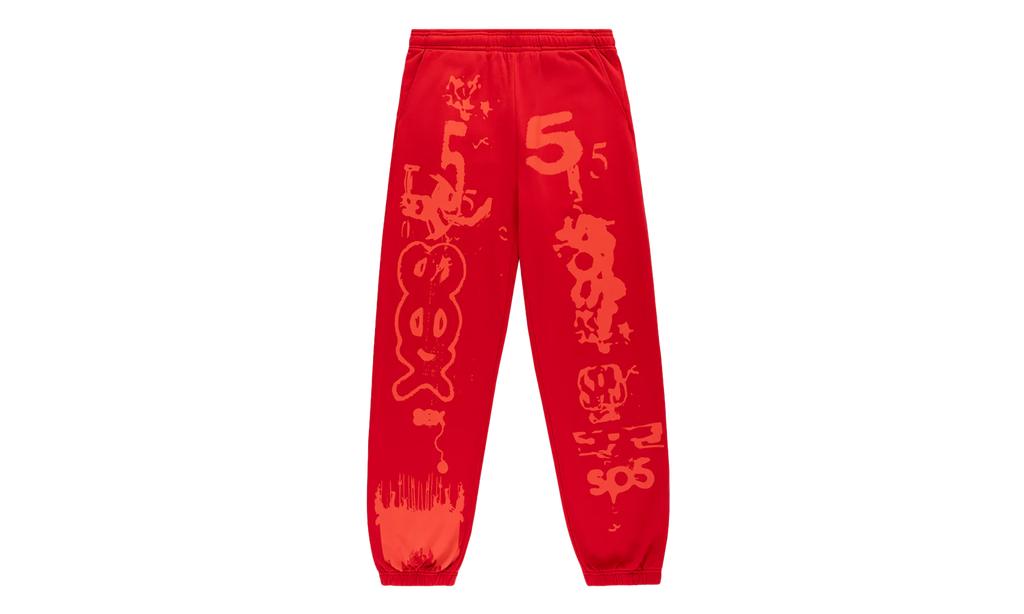 X-Ray Sweatpants "Red" SP5der198