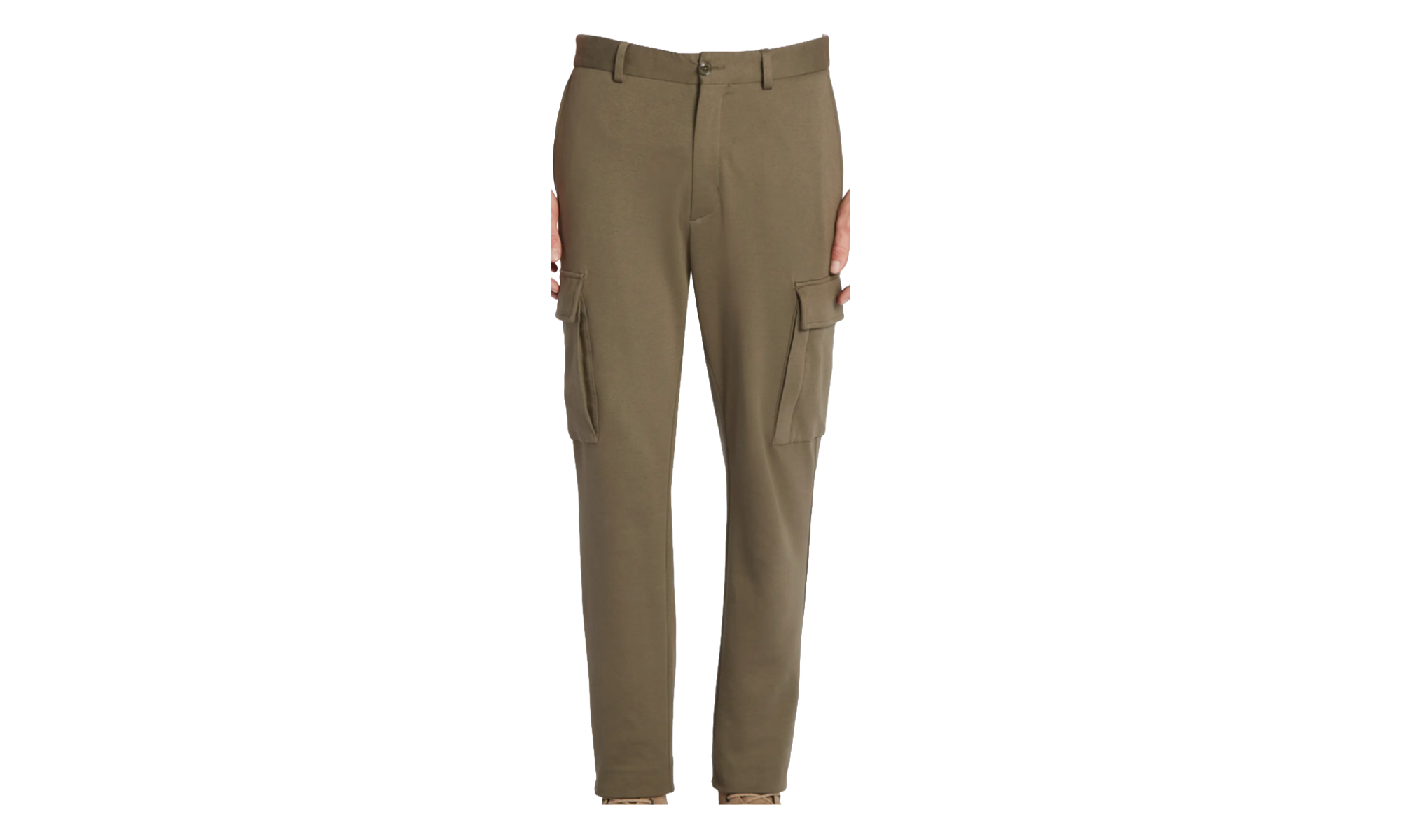 Pantalone Cotton Blend Jersey Cargo Pants "Sportivo Brown" MON01