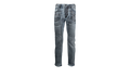 X-Ray With Black Foil Jeans "Indigo" P001 IXRB123