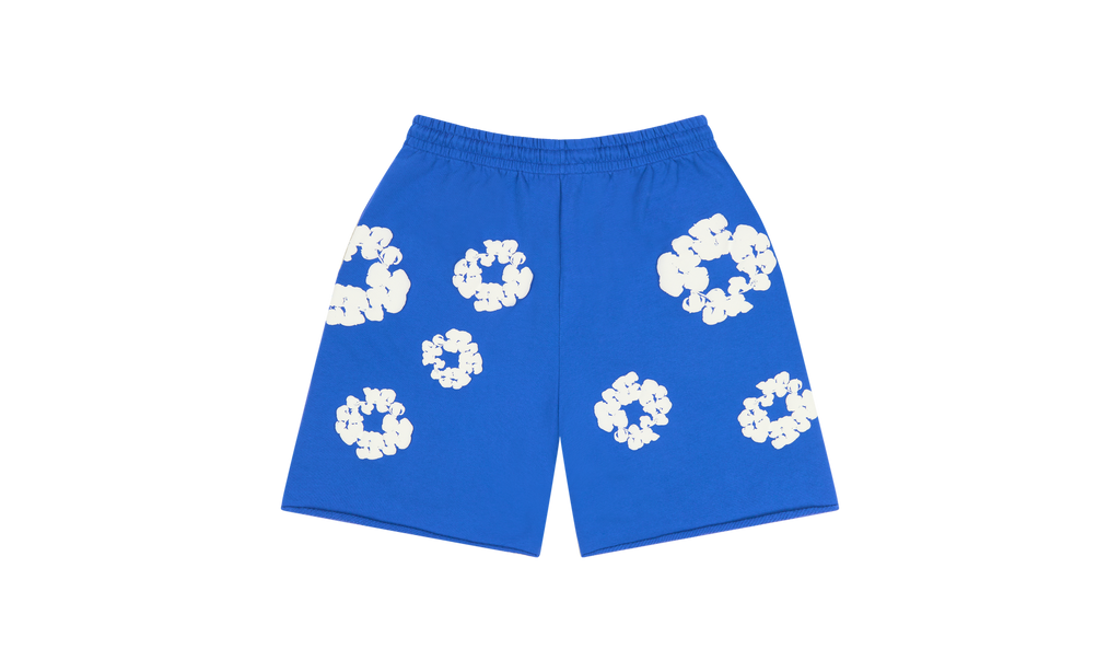 Cotton Wreath Sweatshorts "Blue" DT165