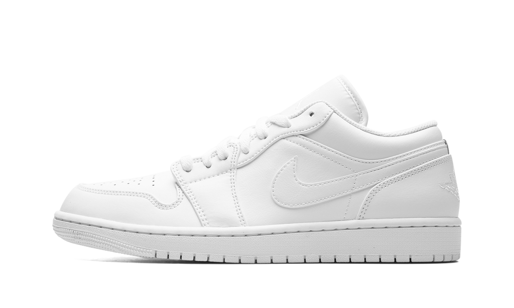 Air Jordan 1 Low "Triple White" 553558 130