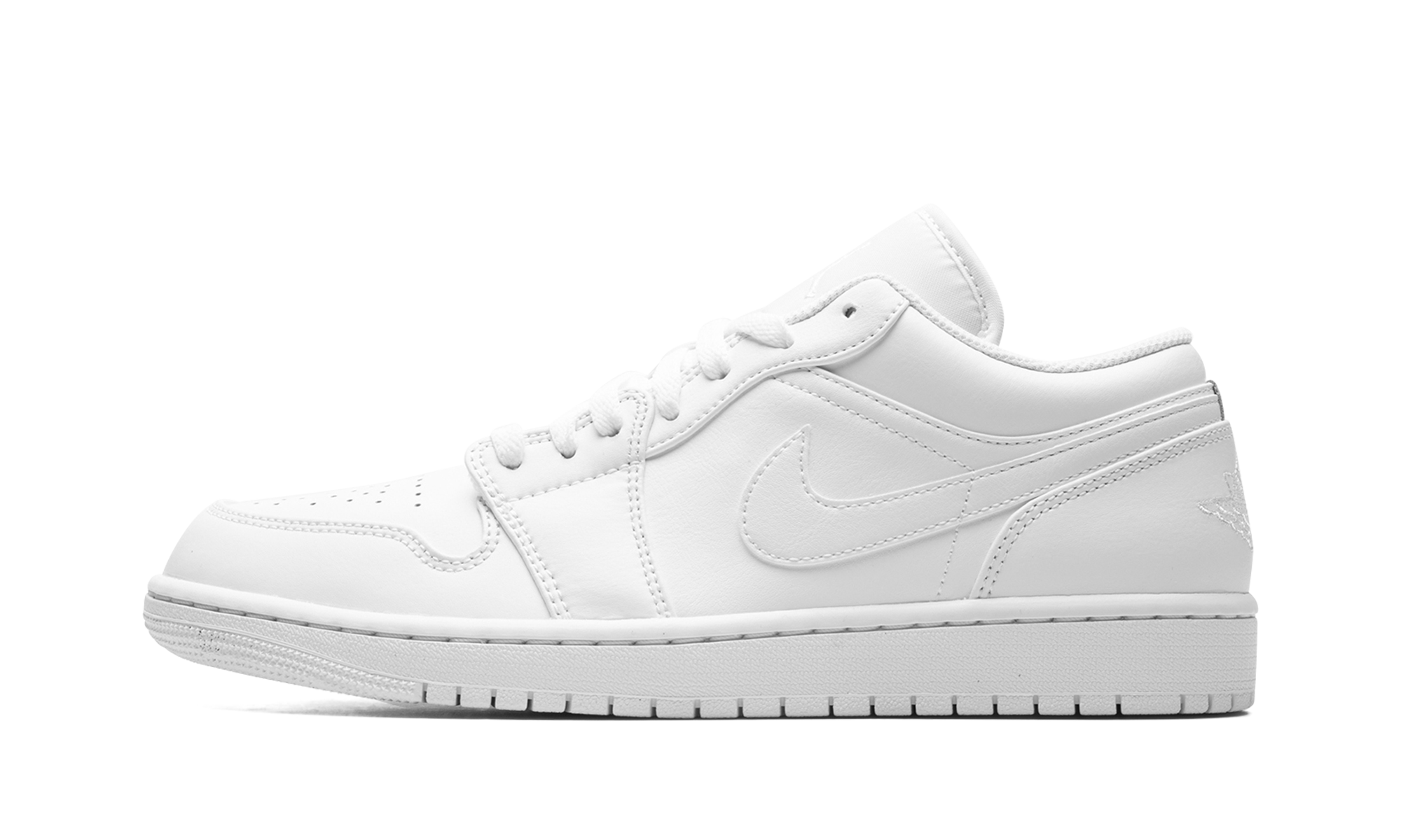 Air Jordan 1 Low "Triple White" 553558 130