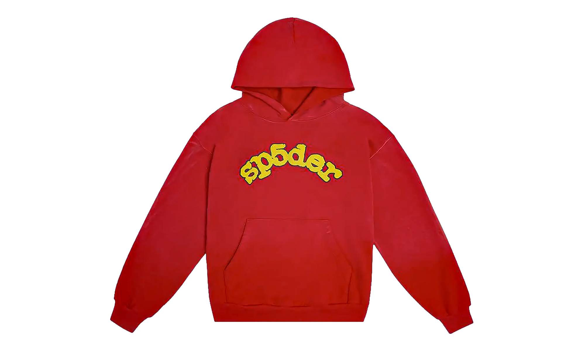 Sp5der OG Logo Hoodie "Red" SP5der08