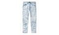 Skinny Grunge Print Jean "Light Indigo" P001 SGGT325