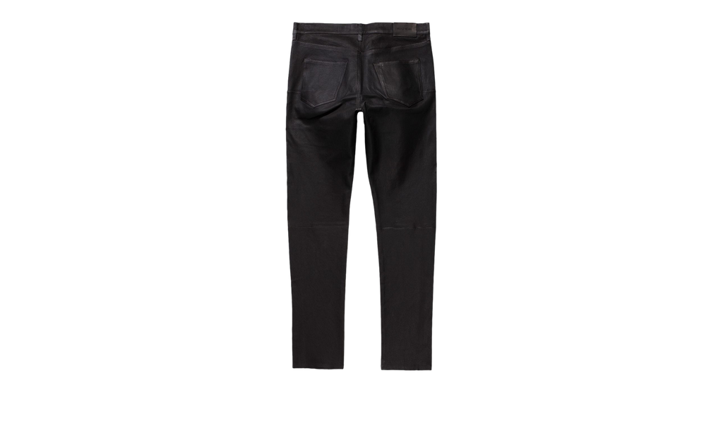 STRETCH LEATHER PANT BLACK BEAUTY "Black" P001 LBBP422