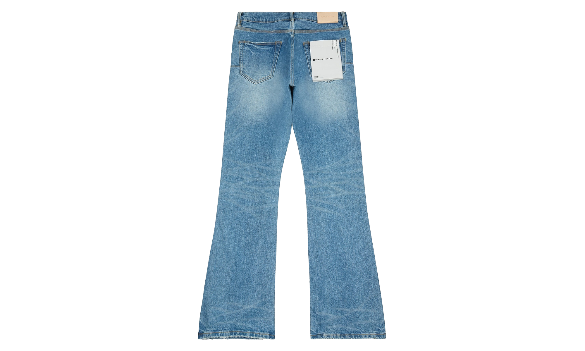 Coated Flared Denim "blue" P004 CFLC324