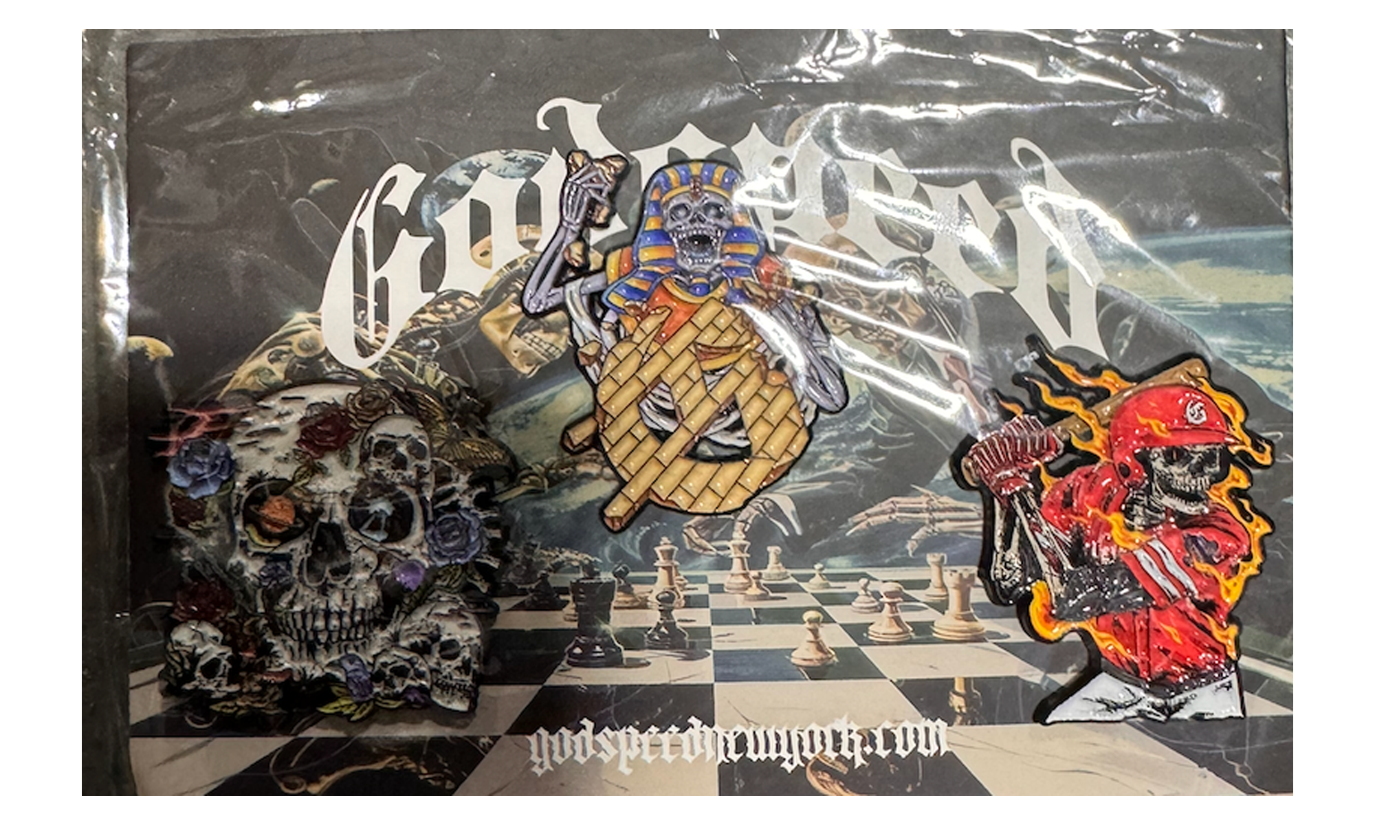 Godspeed Pyramid Pins "Multicolor" GS171