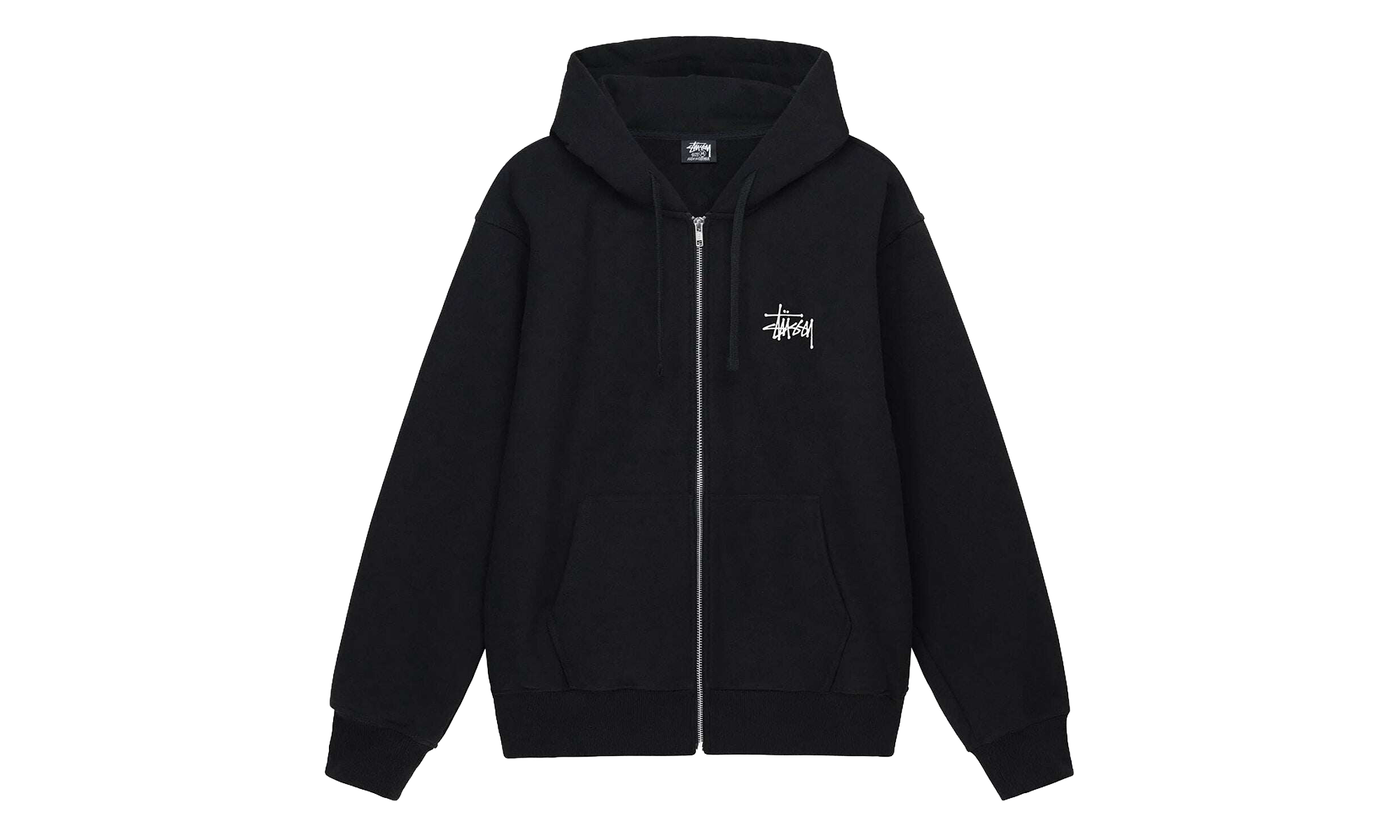Basic Zip Hoodie "Black" 1974567 BLK