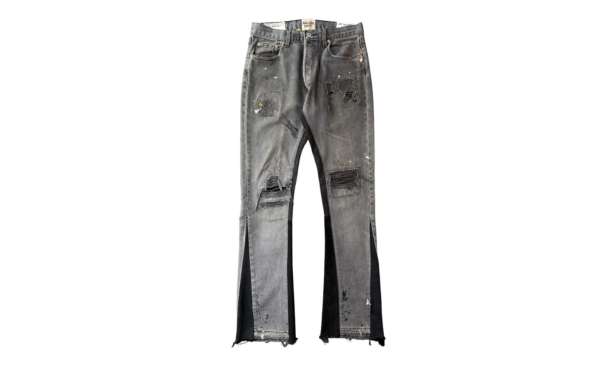 LA Workshop Flare Jeans "Black" GDLEFJB