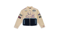 SP5DER SHERPA MOTO CREAM FIELD JACKET "Cream" SP5_SMOTOJKT