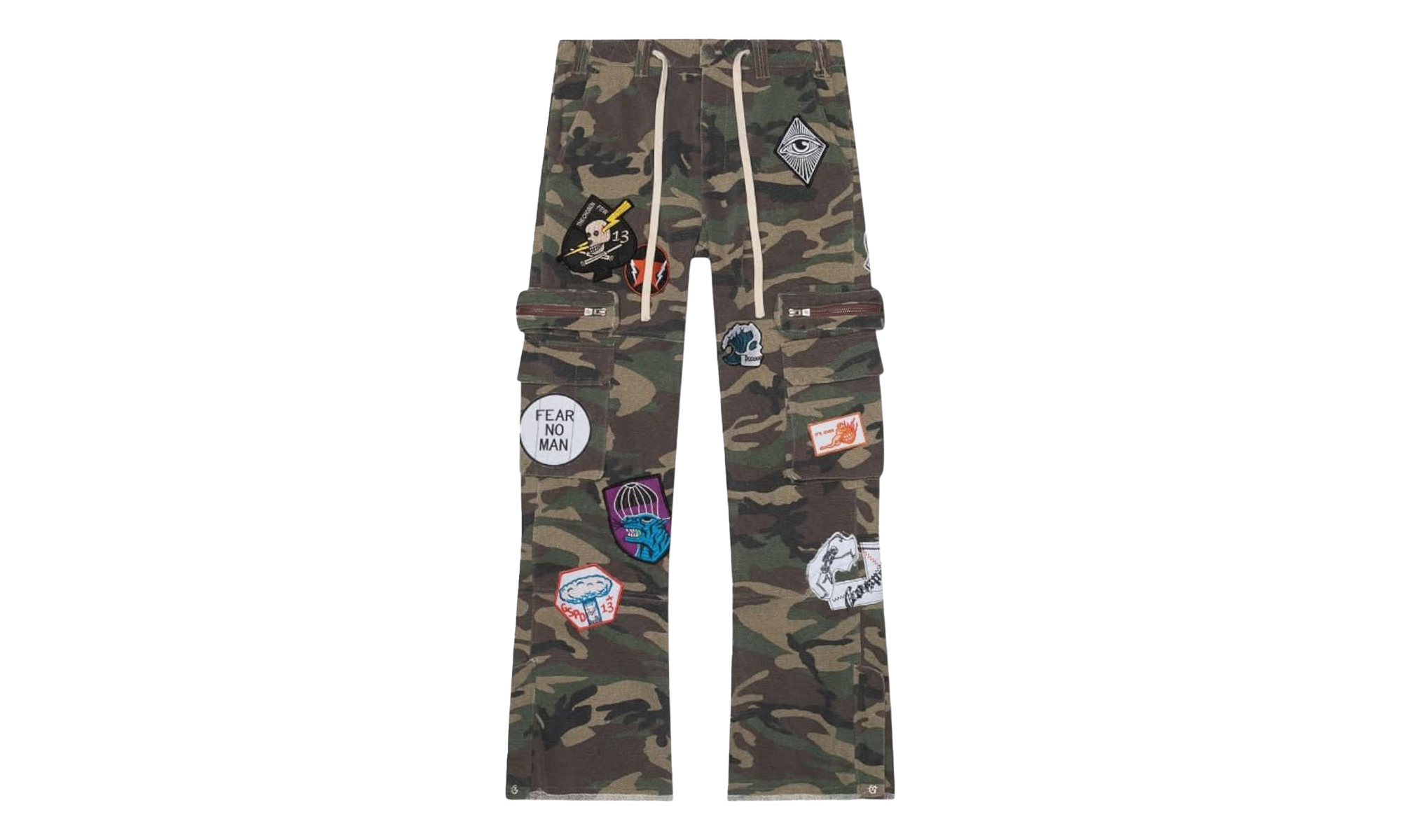 Flared Cargo Pants "Camo" RAVJ9ZA9