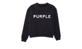 HWT FLEECE CREWNECK "Black" P402 HBBC423