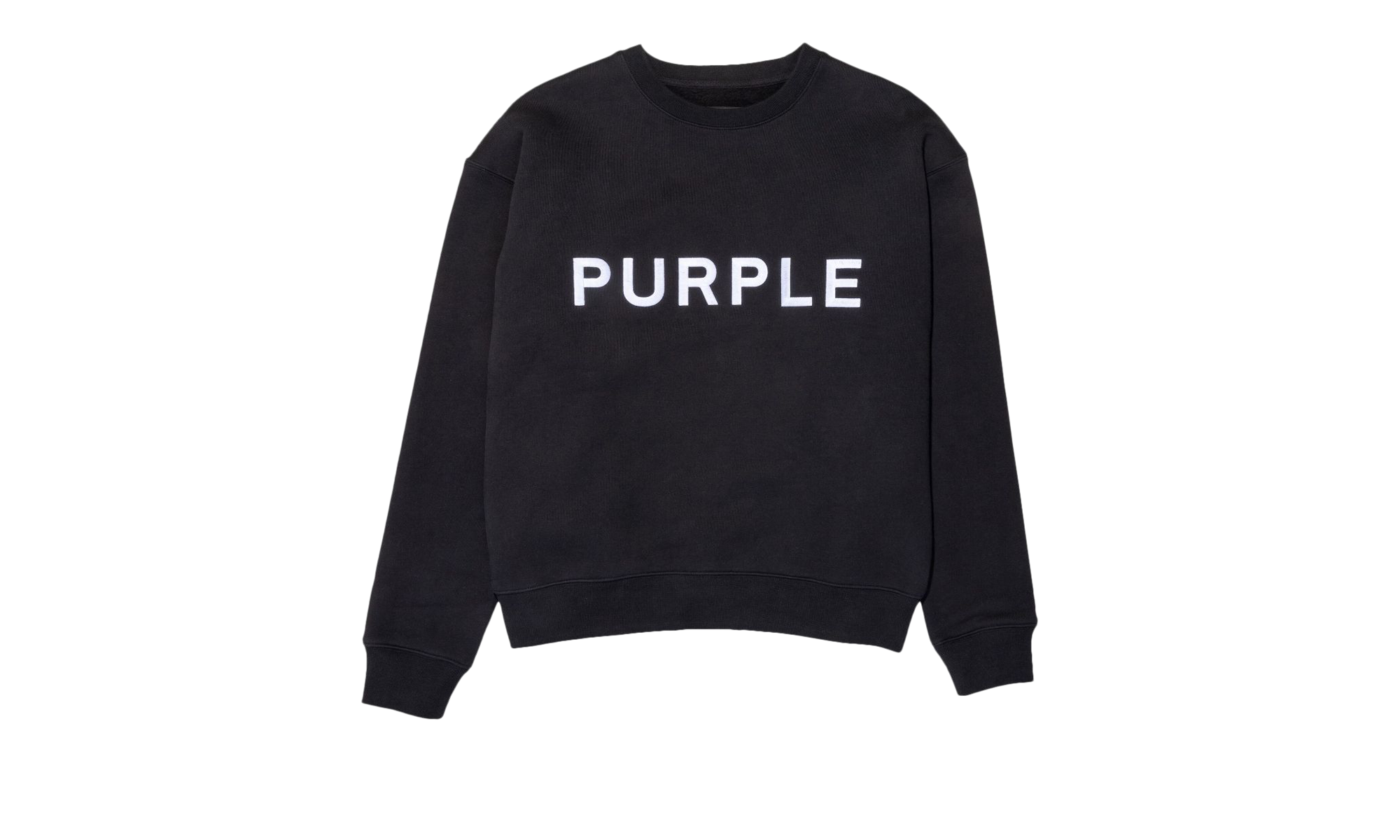 HWT FLEECE CREWNECK "Black" P402 HBBC423