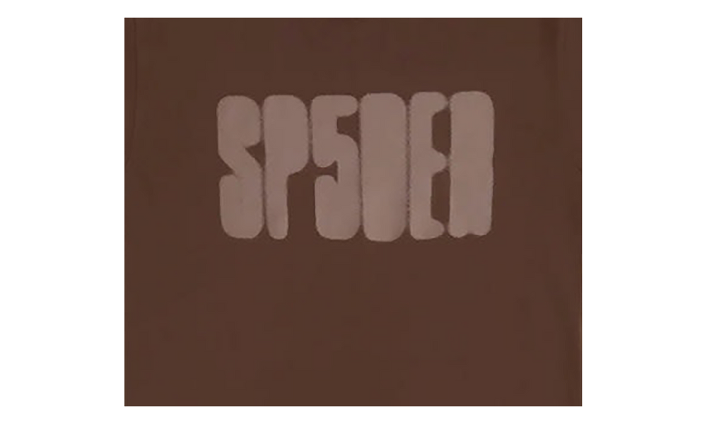 Focused Logo Tee "Brown" SP5der268