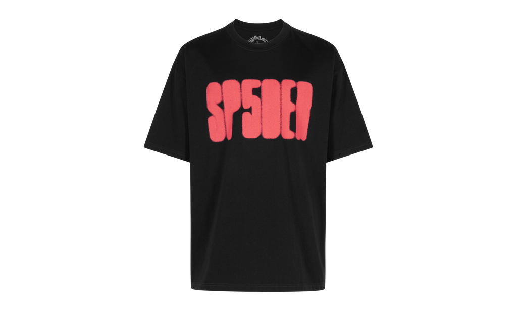 Focused Logo Tee Black "Black" SP5der04