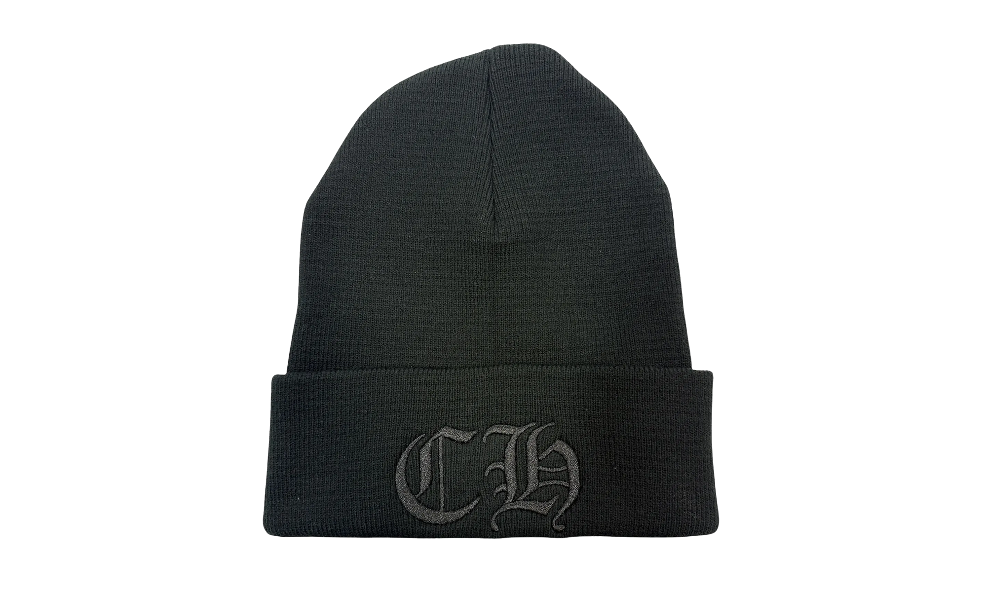 Embroidered CH Logo Beanie "Black/Black" CHRM0476