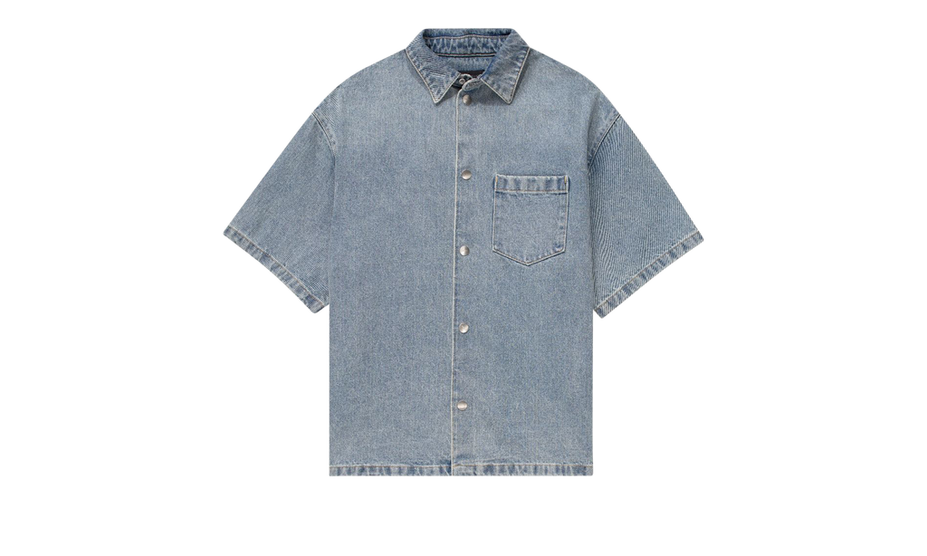 LT INDIGO SS SHIRT JACKET "Blue" P035 LISJ323