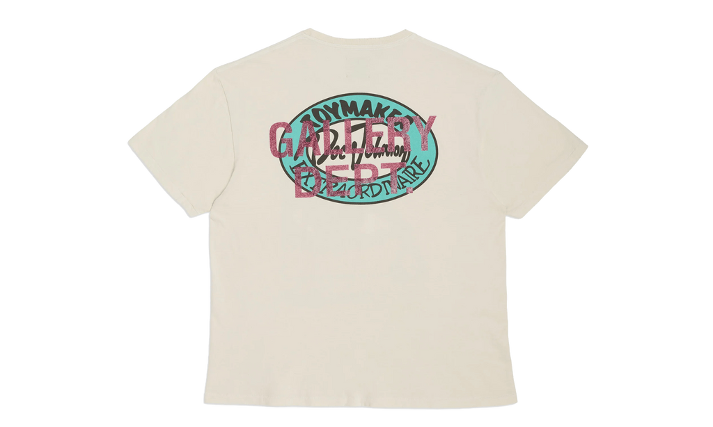 Doc Johnson Batteries Dead Short Sleeve Tee Shirt "Antique White" GDBDSSTSAW